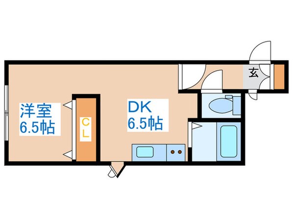 DEVEX山の手１４の物件間取画像